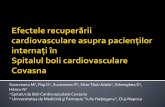 , Suceveanu P , Sitar T ǎut-Adela , Zdrenghea D Spitalul ...bioclima.ro/135CNB.pdf · Conform European Association for Cardiovascular Prevention and Rehabilitation, recuperarea de