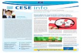 ISSN 1830-639X CESE info - eesc.europa.eu · Solurile Europei merită să fie mai bine gestionate CESE pledează pentru un cadru de referinţă care să protejeze sănătatea și
