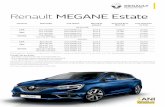 Fisa produs Megane Estate - cdn.renault.com · MOTOR SI CUTIE DE VITEZE Carburant Benzină Benzină Benzină Benzină Motorină Motorină Motorină Motorina Postprocesare depoluare