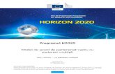 Programul H2020 - ec.europa.euec.europa.eu/research/participants/data/ref/h2020/mga/lumpsum/h2020... · Model de acord de grant H2020: APC H2020 - cu parteneri multipli: v4.0 –