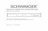 RO DSR 420 - manual.schwaiger.demanual.schwaiger.de/manuals/dsr420_manual_ro.pdf · digitale necodate (free-to-air) prin satelit. Deocamdată nu trebuie să programaţi receptorul.