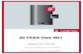 ALTEAS One Net - i.dedeman.ro · Funcţia AUTO permite optimizarea randamentului centralei termice, menţinând în acelaşi timp o temperatură optimă a agentului termic. şi un