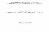 RAPORT - isj.educv.ro 2016-2017 volumul II.pdf · de planificare şi de proiectare didactică şi consilierea acestora în vederea realizării acestor documente în concordanţă