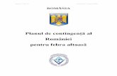 Planul de contingenţă al României pentru febra aftoasă DE CONTINGENTA Febra Aftoasa.pdf · Planul de contingenţă pentru febra aftoasă va fi revizuit şi îmbunătăţit ori