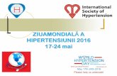ZIUAMONDIALĂ A HIPERTENSIUNII 2016 17-24 maidspbn.bistrita.ro/wp-content/uploads/ZIUA-MONDIALA-A-HIPERTENSIUNII... · HTA de către un cadru medical 5) Proporția celor cu HTA prevalentă