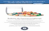Buletin de Farmacovigilenţăcolegiulmedicilorhd.ro/colegiul/files/MEDICAMENTE_2/Buletin_Farmaco... · 4 2 4 2 5 Alte medicamente decât cele de mai sus pot fi puse sub o monitorizare