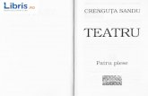 Teatru - Crenguta Sandu - cdn4.libris.ro - Crenguta Sandu.pdf · ,TEATRU ACTUL I Prim-planulscenetrepreztntd"uncomparttmentdetren, clasa a 2-a, in care sunt 7 persoane pe 8 Locurt.