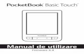 Manual de utilizare - support.pocketbook-int.comsupport.pocketbook-int.com/fw/624/ww/4.4.1739/manual/User_Guide... · Pentru a porni dispozitivul, apăsaţi şi ţineţi apăsat butonul