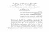 CUNOAŞTEREA CULTURII TEHNICO-ŞTIINŢIFICE NAŢIONALE – O ... fileformer academician Mihai Draganescu for the creation and the development of a new creative medium and with the