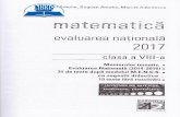 2017 Evaluare nationala Matematica cls 8 Initierecdn4.libris.ro/userdocspdf/721/2017 Evaluare nationala Matematica cls 8... · MEMORATOR TEMATIC l. Numere naturale 1. Scrierea numerelor