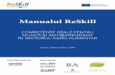 Manualul ReSkill 2019 - ania.net · Manualul ReSkill poate fi folosit de către orice practician sau organizație din domeniul educației și formării, care ofertează deja sau este