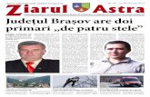 Publicaţie gratuită a Consiliului Judeţean Braşov în ... Astra - nr 22 - 16-28 februarie 2014... · Pentru 1–2 martie, la Com - plexul de sărituri cu schiu-rile de la Râşnov