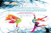 UNIVERSITATEA „POLITEHNICA” DIN BUCUREȘTI · Complexul sportiv al U.P.B. (în ordinea alfabetică a universităților) Repetiție pentru deschiderea Festivalului - secvența