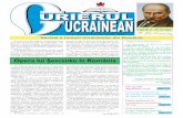 Opera lui Şevcenko în România · de loialitate şi dragoste şi susţin comuni-tatea ucraineană şi unitatea ucrainenilor din România. Lumina Sfântă a Învierii lui Hristos