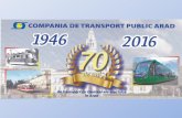 70 de ani de la introducerea tramvaiului electric în Arad · tramvai electric construit în atelierele proprii ale Întreprinderii Comunale OrăşeneştiArad (ICOA). Acest tip de