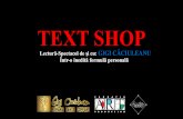 TEXT SHOP - tnb.ro Shop_RO.pdf · scenograful Dan Mastacan, Centrul Coregrafic Naţional din Rennes, unul din primele din Franţa. În 1993 înfiinţează la Paris, împreună cu