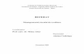 Academia de Studii Economice Bucureştidofin.ase.ro/acodirlasu/wp/creditrisk2005/creditriskreferat.pdf · determinat de falimentul băncii engleze Barings in 1995, eveniment care