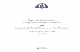 Raport de autoevaluare a asigurarii calitatii academice din ASE - …calitate.ase.ro/Media/Default/documente/2017/Raport de... · 2017-04-03 · 6 cursuri de Studii aprofundate, organizate