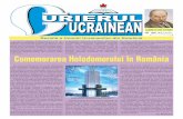 Comemorarea Holodomorului în România 275_276.pdfA evoca tragedia Holodomorului este în - totdea una cutremurãtor. Nimic nu poate fi mai inuman, mai iraþional decât exterminarea