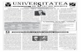 UNIVER ITATEA S - USMusm.md/wp-content/uploads/ziar/140_24 ianuarie, 2013. Nr... · 2013-03-15 · literaturii universale. La acestea și alte însem-ne ale valorii perpetul a creației