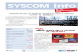 SYSCOM info · 2019-02-08 · SYSCOM info Buletin Informativ editat de SYSCOM 18 SRL, firmã specializatã în automatizãri industriale si sisteme de mãsurare SYSCOM 18 SRL n ROMÂNIA