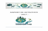 Raport activitate 2017 - Siddharthasiddhartha.ro/wp-content/uploads/2015/05/Raport-activitate-2017-1.pdf · Raport de activitate Principalele obiective pe care ni le-am propus si