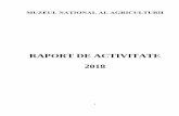 RAPORT DE ACTIVITATE 2018 - muzeulagriculturii.romuzeulagriculturii.ro/system/files/pagini/2014-05-18/7/raportdeactivitate2018.pdf · Dosar de presă Legendă culori: - acțiuni realizate