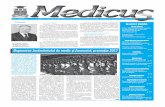 Editorial - relatiipublice.usmf.md · – 410, Stomatologie – 125, Farmacie – 109 şi Sănătate publică – 36. Stimaţi colegi, Vă felicit cu o nouă promoţie de medici şi