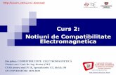 Curs 2: Notiuni de Compatibilitate Electromagneticausers.utcluj.ro/~denisad/Compatibilitate Electromagnetica/CURS_2/Curs 2... · -masa de forta (fata de care se raporteaza tensiunile