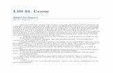Lili St. Crow - 101books.ru · Lili St. Crow Altfel De Îngeri Vol. 3 – Gelozie Stau întinsă într-un pat îngust de o singură persoană, într-o cameră cât o debara, într-un