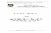 MANUAL DE PROCEDURI - MADR · Ministerul Agriculturii şi Dezvoltării Rurale Pagina 1 / 50 Recunoaşterea grupurilor şi organizaţiilor de producători în cadrul sectorului de