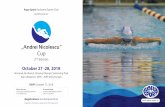 invitatie cupa andrei nicolescu en„ Andrei Nicolescu ” Cup October 27th-28th, 2018 Dinamo Olympic Swimming Pool If 3 or more athletes from the same club have obtained a time allowing