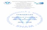 STRATEGIA - S.N.A.M · 2019-07-30 · resurse de ape minerale naturale de consum alimentar și balneoterapeutic, precum şi de un important potenţial de valorificare al acestora.