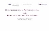 CONGRESUL NATIONAL AL ISTORICILOR ROMÂNImagazinistoric.ro/wp-content/uploads/2016/08/Congresul...investigare, cu reguli de operare cunoscute şi verificate, atât cât poate fi preciziunea