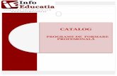 CATALOG - WordPress.com · evaluator de competente profesionale evaluator de furnizori si programe de formare ... program de formare –evaluator de competenȚe profesionale ... •portofoliu.