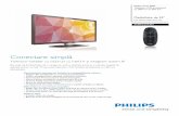 55HFL5573D/10 Philips Televizor LCD profesional …...prognoză meteo și de alte funcţii de Internet direct pe televizorul dumneavoastră ori de câte ori doriţi. Prin reţeaua
