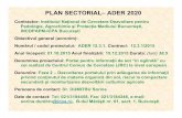 PLAN SECTORIAL–ADER 2020 - Guvernul Romaniei · Proiectul ADER 12.3.1/2015 –Faza 2/2016 Hărţi tematice privind valoarea conţinutului de materie organică din sol / Raport de