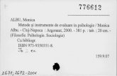  · ÄLBU, Roxana Maria Anatomia si fiziologia omului / Roxana Bucuresti Edi Via a 2-a. Maria Albu . il.,tab., [1] f. pl. Corint, 1996. 324 p. color 24 cm. Cu bibliogr. ISBN 973-97054-6-4.