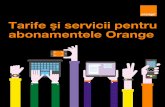 Tarife [i servicii pentru abonamentele Orange...Oferta recomandat` Orange Young Dac` ai între 18 [i 35 de ani, alege combina]ia preferat` de tineri din Configuratorul Orange Young.