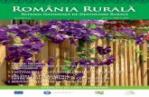 Rețeaua Națională de Dezvoltare RuralăRomânia Rurală – nr. 25 2 3 isagist al Facultății de Horticultură (USAMV București). Din interviul cu profesor dr. Dorel Hoza, decan