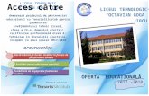  · Web viewAcces către succes! LICEUL TEHNOLOGIC „OCTAVIAN GOGA” JIBOU d emarează proiectul de parteneriat educațional cu TenarisSilcotub pentru promovarea învățământului