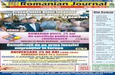 Președintele Klaus Iohannis Din Sumar și Prima Doamnă ...romanianjournal.us/wp-content/uploads/2015/10/Romanian_Journal-oct-7-2015.pdflucrat pentru a se strange probele necesare