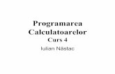 Curs PC 4 2019 Ro v1.ppt · Curs 4 Iulian Năstac. 2 Recapitulare din cursul precedent Sisteme de operare ... –programe de administrare şi instrumente de depanare –programe de