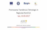 Promovarea Transferului Tehnologic in Regiunea Nord-Est ...GM] Cadrul de... · România este inclusă în categoria inovatorilor modeşti, (conform raportului „Innovation Union