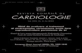 Ghid de evaluare si tratament al sindroamelor coronariene acute … · REVISTA ROMÅN~ DE CARDIOLOGIE Vol. XVIII, Nr. 2, An 2003 6 FRIC ESSENCE TIMI-11B FRAXIS Perioada de desfasurare