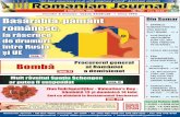 Basarabia, pământ Din Sumar românesc,romanianjournal.us/wp-content/uploads/2016/02/Romanian...Romanian Journal • New York 3 februarie, 2016 l 3 ACTUALITATE Scandalul coloanelor