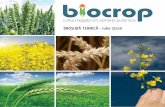BROŞURĂ TEHNICĂ - iulie 2016 · Obiectivul principal al Biocrop este de a oferi produse pentru recolte excepționale pe piața românească. Fie că vorbim de porumb, floarea soarelui,