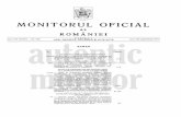 mo 725 - Guvernul Romaniei · (XXVII) — Nr. 725 LEG', DECRETE, ALTE ACTE SUMA R Pagina Luni, 28 septembrie DECIZII ALE CURTII CONSTITUTIONALE Decizia nr. 539 din 14 iulie 2015 referitoare