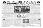 UNIVER ITATEA S - USMusm.md/wp-content/uploads/ziar/143_23 aprilie, 2013. Nr.9 (143).pdf · toate posturile, să ne ferim de bârfe proaste, de critici la adresa cuiva, pentru că
