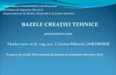 BAZELE CREAȚIEI TEHNICE · 2019-06-12 · 5 Bazele creației tehnice disciplină de specialitateîn standardele ARACIS, domeniul de licență Inginerie Electrică, programul de studiu
